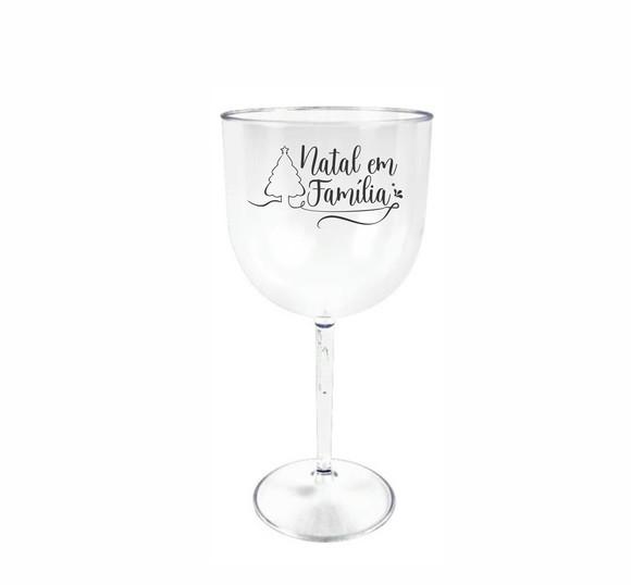 Taça de Gin Feliz Natal