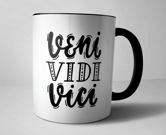 Caneca Veni Vidi Vici