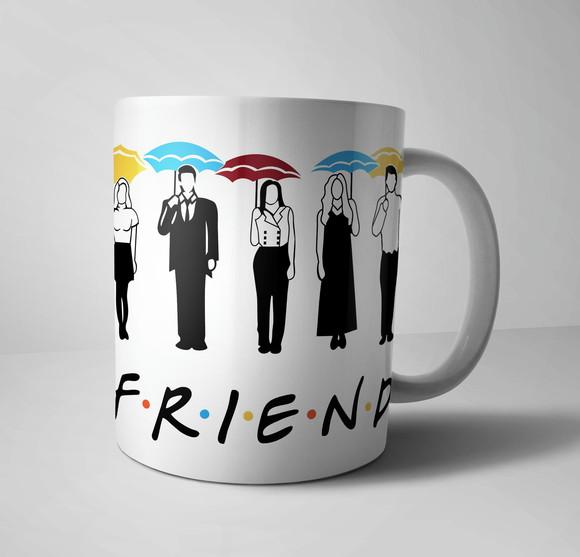 Caneca Friends - Porcelana