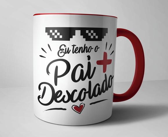 Caneca de Porcelana Feliz dia dos Pais