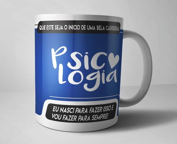Caneca Psicologia - Porcelana