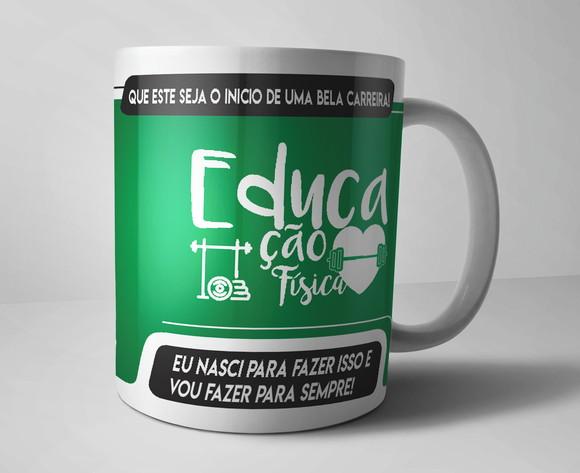 Caneca Educação Física- Porcelana