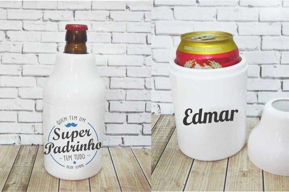 Porta Litrinho 2x1 Personalizado Frente e Verso