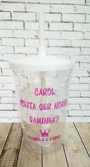 Copo Pajem e Daminha