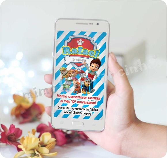 Convite Virtual Patrulha Canina