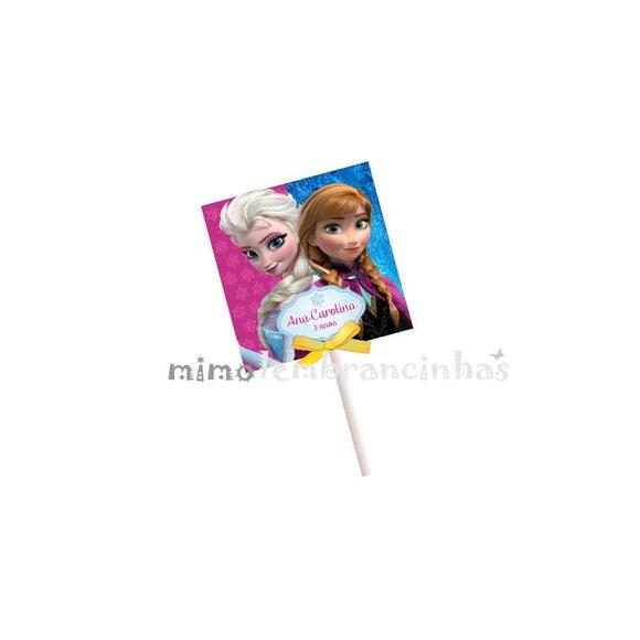 Capa Pirulito Frozen