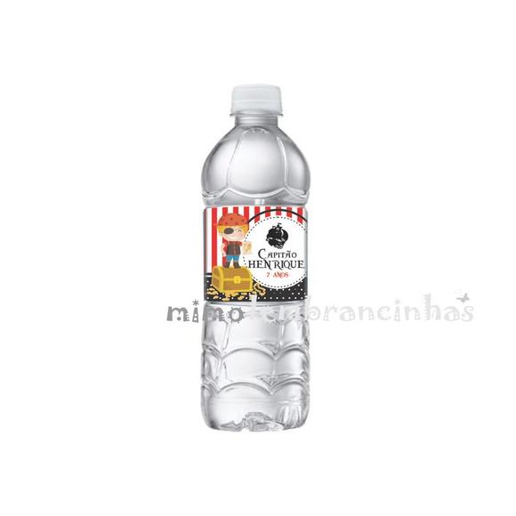 Rótulo Água Pirata