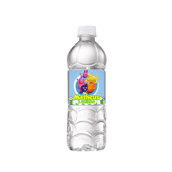 Rótulo Água Backyardigans