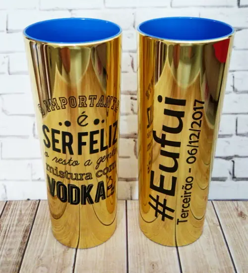 10 Copos Long Drink Metalizado Frente e Verso 01
