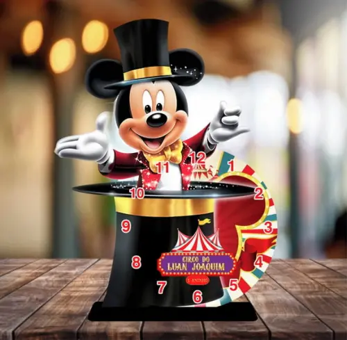 10 Centros de Mesa Circo do Mickey