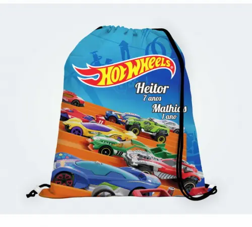 10 Mochila Hot Wheels - Grande