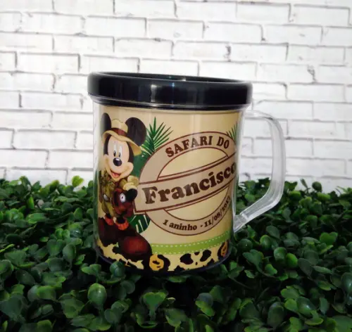 Caneca Mickey Safari
