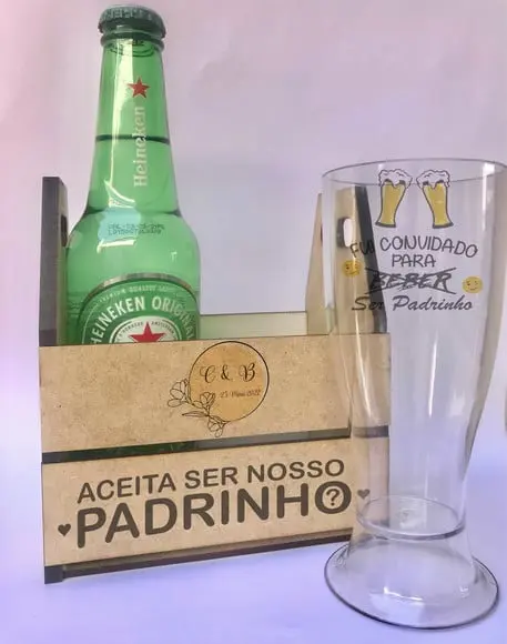 Kit Convite Padrinhos Individual