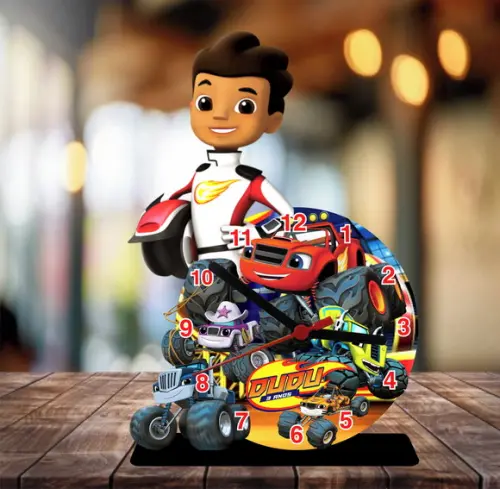 10 Centros de Mesa Blaze Monster Machine