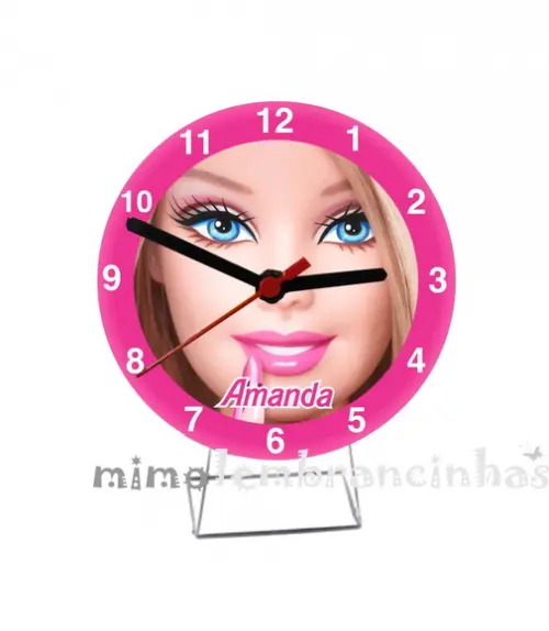 10 Relógios de Mesa Barbie