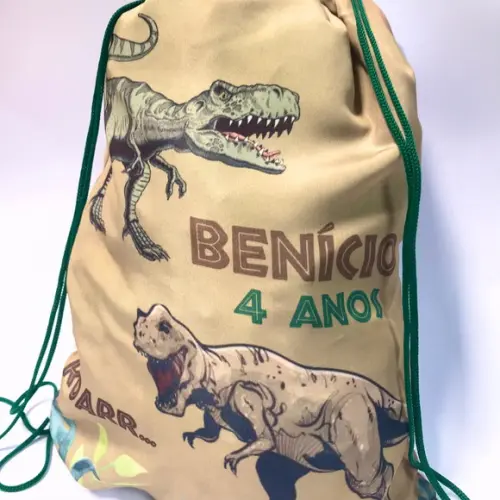 10 Mochila Dinossauro - Grande