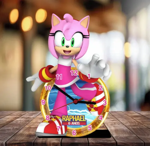 10 Centros de Mesa Relógio Mesa Amy Rose