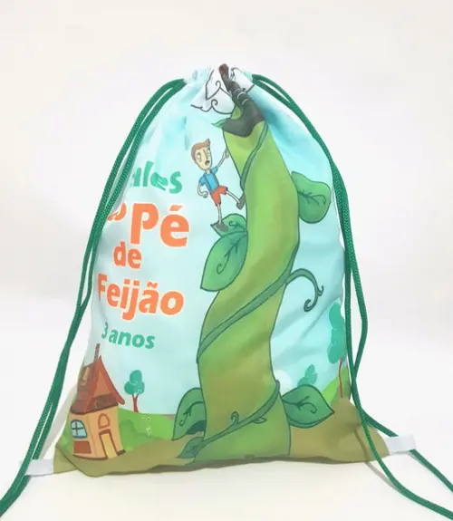 10 Mochila João e o Pé de Feijão - Grande