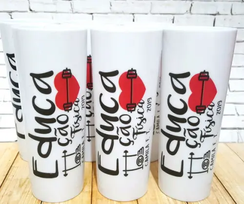 10 Copo Long Drink Educação Física