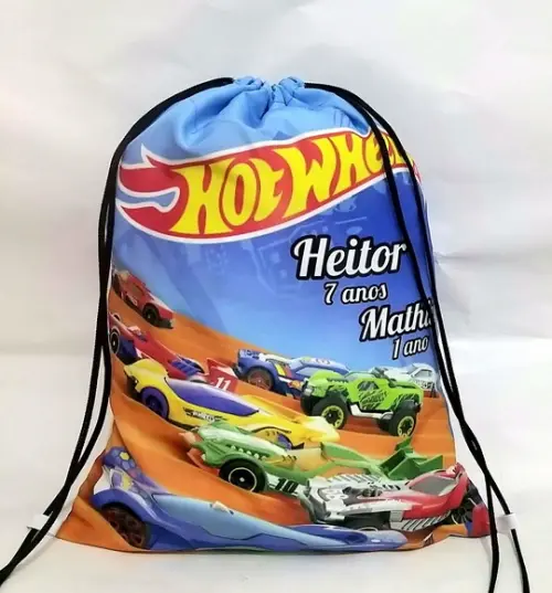 10 Mochila Hot Wheels - Grande