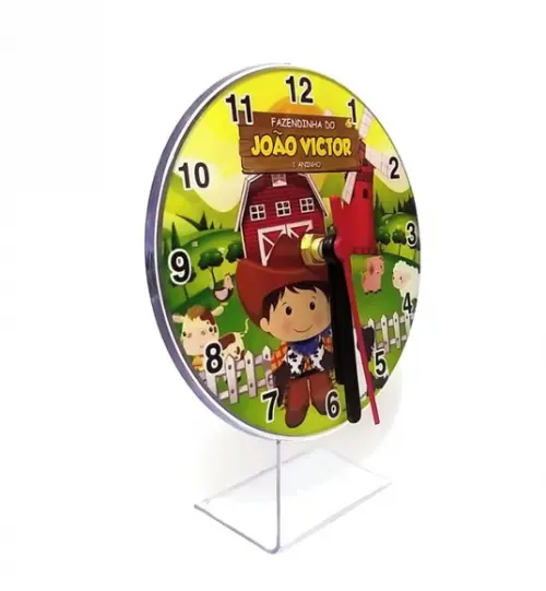 10 Relógios de Mesa Fazendinha