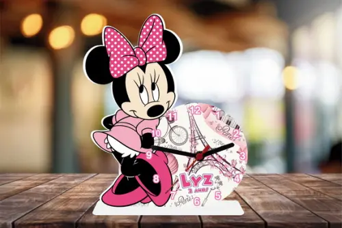10 Centros de Mesa Minnie Rosa