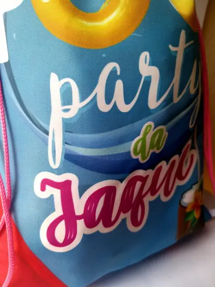 10 Mochila Pool Party - Grande