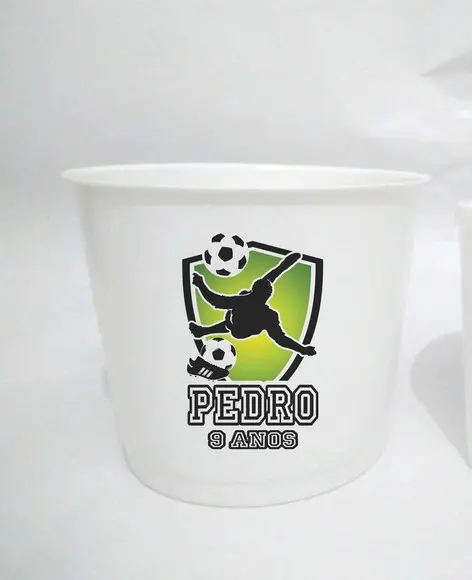 10 Baldes de Pipoca Futebol