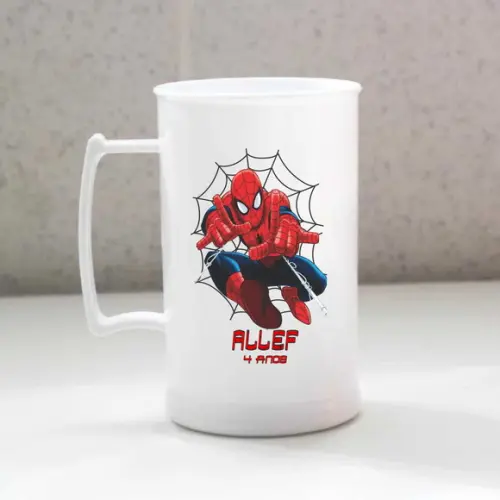 10 Caneca Homem Aranha 300ml