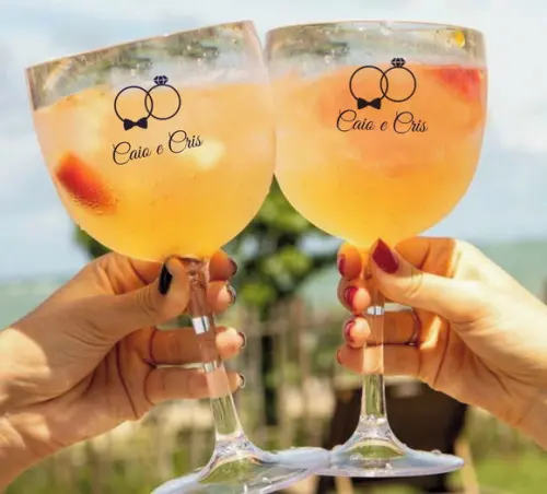Taça Gin Personalizada Acrilica