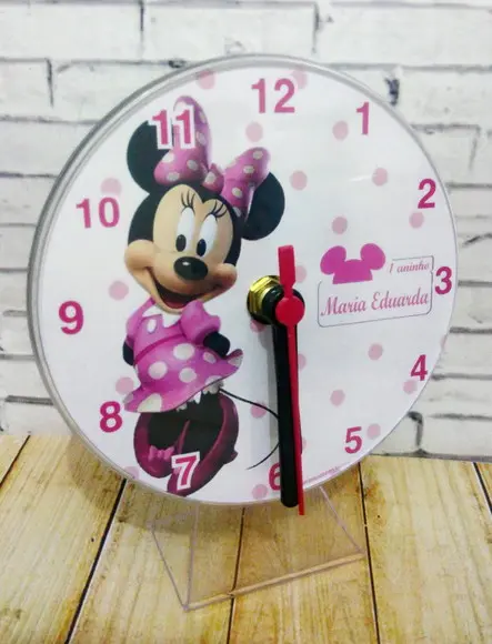10 Relógios de Mesa Minnie