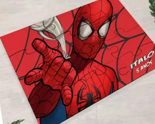 Quebra Cabeça Homem Aranha