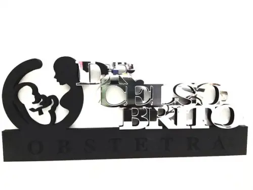 Placa Profissão Obstetra