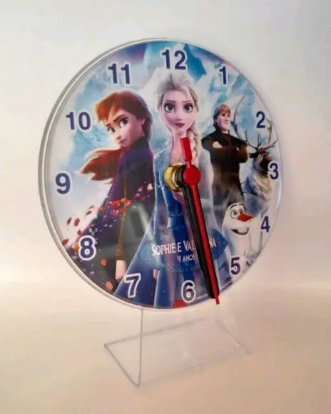 10 Relógios de Mesa Frozen
