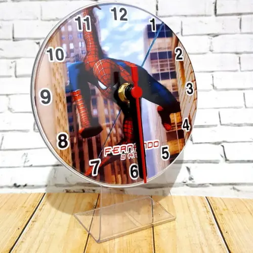 43 Relógios de Mesa Homem Aranha