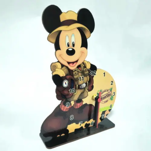 14 Centros de Mesa Mickey Safari