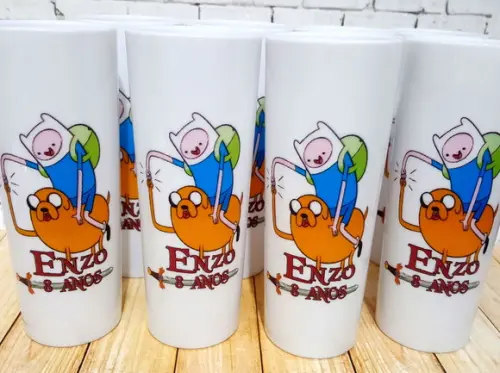 10 Copos Long Drink Hora de Aventura