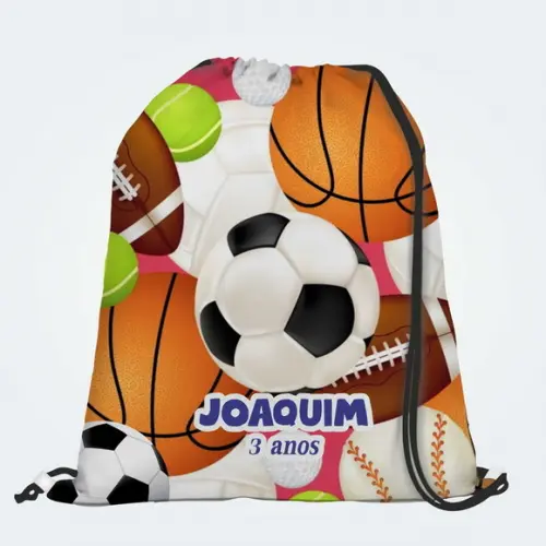 15 Mochila Bolas Esportivas - Grande