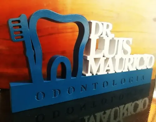 Placa Profissão Odontologia