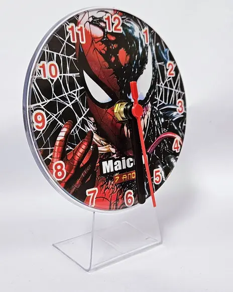 10 Relógios de Mesa Homem Aranha