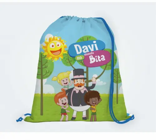 10 Mochila Mundo Bita Personalizada