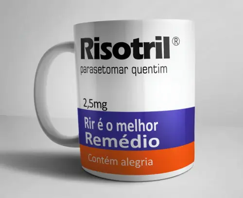 Caneca Risotril - Divertida