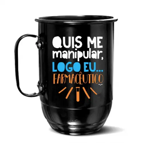 Caneca Aluminio Farmacia