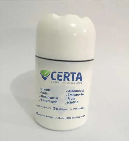 20 Porta Litrinho 3x1 Térmico - Frente e Verso