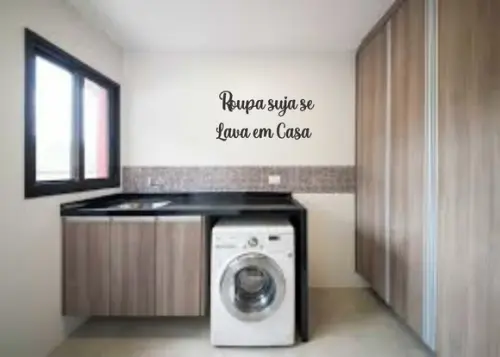 Palavra Lavanderia - Roupa Suja...