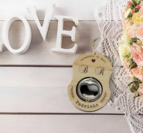 Abridor Personalizado Casamento
