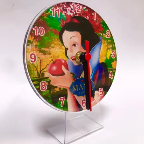 10 Relógios de Mesa Branca de Neve