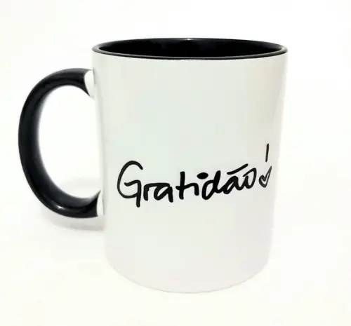 Caneca Gratidão - Porcelana