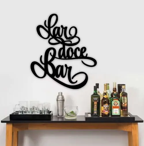 Painel Lar Doce Bar