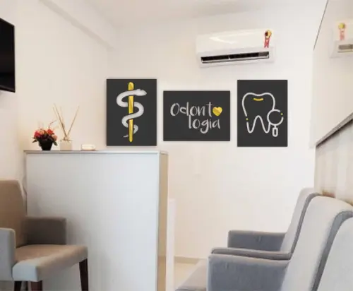 Quadro Odonto Decorativo